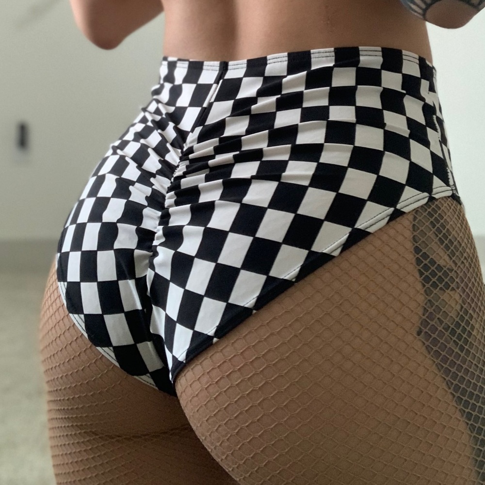 ❌❌ SOLD ❌❌ Disco Sh!t high waist checkered bottoms